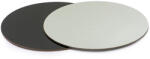 Decora Platou Tort Rotund 2 Fete, Negru Argintiu, O 28 x H 0.3 cm (932561) Tava