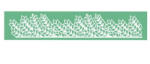 Pavoni Banda Silicon Dantela 36x6.5 cm (SMD07A)