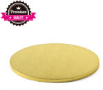 Decora Platou Tort Rotund Auriu, O 30 x H 1.2 cm (931704) Tava