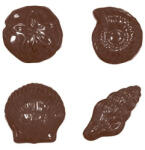 Martellato Decor Creaturi Marine 4 modele - Matrita Plastic Ciocolata (90-12817) Forma prajituri si ustensile pentru gatit