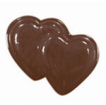 Martellato Decor Inimioare Duble O 4.3 cm - Matrita Plastic Ciocolata (90-1015) Forma prajituri si ustensile pentru gatit