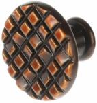  Citterio Giulio XR16 gombfogantyú, szálc siszolt francia bronz (F003189)
