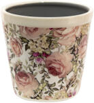 Clayre & Eef Set 2 ghivece flori ceramica Roses 17x16 cm (6CE1409L)