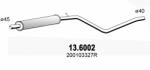 ASSO Toba esapamet intermediara ASSO 13.6002 - automobilus
