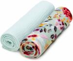 T-Tomi BIO Muslin Diapers scutece textile Flowers 65x65 cm 2 buc