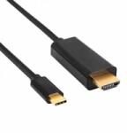 Akyga USB type C - HDMI kábel 1.8m (AK-AV-18)