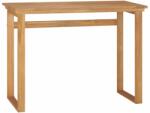 vidaXL Birou, 100x45x75 cm, lemn masiv de tec (325281)
