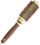 Olivia Garden Perie de par 35mm Expert Blowout Shine Wavy Bristles Gold&Brown (5414343020499)