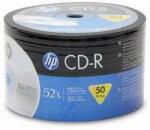 HP CD-R HP (Hewlett Pacard) 80min. /700mb. 52X - 50 buc. în celofan (tipărit)