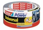 tesa Bandă textilă, 50 mm x 25 m, TESA "extra Power", argintie, 25m
