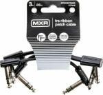 Dunlop MXR DCISTR03R Ribbon TRS Cable 3 Pack 8 cm Ъглов - Ъглов Пач кабел (3PDCISTR03R)