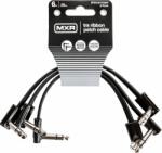Dunlop MXR DCISTR06R Ribbon TRS Cable 3 Pack Negru 15 cm Oblic - Oblic (DCISTR06R)