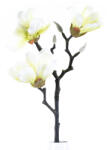 4-Home Floare artificială Magnolia albă, 55 cm