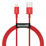 Baseus USB-kábel a Lightning Baseus Superior sorozathoz, 2, 4 A, 1 m (piros)