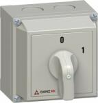 Ganz KKM0-20-6044 4p BE - KI KI-BE kapcsoló / tokozott / 4P / 20A / 60° (3AC6044XB00S20) (3AC6044XB00S20)