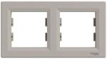 Schneider Electric ASFORA Kettes keret, vízszintes, bronz (EPH5800269) (EPH5800269)