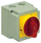 Apator 4G25-10-PKS6 Ipari kapcsoló, tokozott, Ith: 25A, 3 pólus, 0-1 állás, p/s, lakatolható (63-241673-231) (63-241673-231)