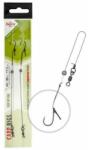 Carp Zoom Pop Up Rig 17, 5cm #4 20lb bojlis előkötött horog 2db/csg (CZ4021)