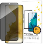 MG Full Glue Privacy üvegfólia Samsung Galaxy S22 Plus, fekete - mobilego