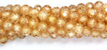  Zircon Colorat Bej Margele Pietre semipretioase Rotunde Fatetate - 3 mm