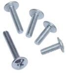  M4, 0x25 bútorfogantyú csavar TF horg (02001040025)