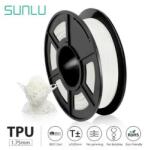  Filament Sunlu TPU Flexibil Alb 0.5 kg