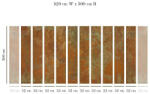 VLAdiLA Tapet VLAdiLA Coppery Aura 520 x 300 cm (VLDLW0547STM520)