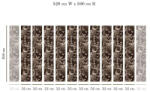 VLAdiLA Tapet VLAdiLA Majestic Memoir Dark Brown 520 x 300 cm (VLDLW0569STM520)