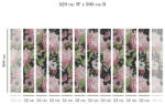 VLAdiLA Tapet VLAdiLA Soft Flowers 520 x 300 cm (VLDLW0087STM520)