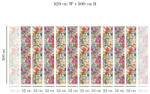 VLAdiLA Tapet VLAdiLA Primavera flowers (cream) 520 x 300 cm (VLDLW0500STM520)