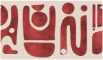VLAdiLA Tapet VLAdiLA Tribal Tide (Watercolor Red) 520 x 300 cm (VLDLW0831STM520)