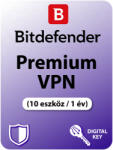 Bitdefender Premium VPN (10 Device /1 Year) (VP02ZZCSN12ULLEN)