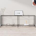 vidaXL Masă consolă, transparent, 220x35x75, 5 cm, sticlă securizată (331710)