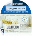 Yankee Candle Soft Wool & Amber ceară pentru aromatizator 22 g