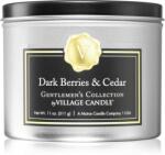 Village Candle Gentlemen's Collection Dark Berries & Cedar lumânare parfumată 311 g