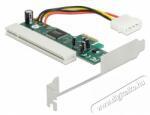 Delock 90062 1xPCI 32 Bit 5V ASM1083 chipsetes PCI Express x1 kártya