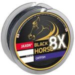 JAXON Fir textil JAXON BLACK HORSE PE 8X CATFISH, 1000m, 0.36mm, 40kg Negru (ZJ-BHC036X)