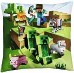 Halantex Minecraft: Kúszónövények harca díszpárna - 40 x 40 cm (MNC-142C) - jateknet