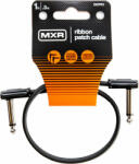 Dunlop MXR DCPR1 Ribbon Patch Cable Negru 30 cm Oblic - Oblic (DCPR1)