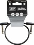 Dunlop MXR DCISTR1RR Ribbon TRS Cable Negru 30 cm Oblic - Oblic (DCISTR1RR)