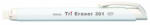 PENAC Radiera mecanica PENAC Tri Eraser, triunghiulara, 100% cauciuc - corp alb (P-ET0401-01) - siscom-papetarie