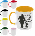  Az első közös apák napja - Színes Bögre (349814)