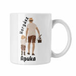  Horgász apuka - Fehér Bögre (223837)