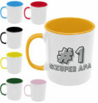  Szuper Apa #1 - Színes Bögre (szuapszinb)