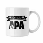  Díjnyertes Apuka - Apa&Fia - Fehér Bögre (dijapabogre)