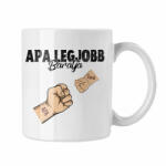  Apa legjobb barátja - Névre Szóló - Fehér Bögre (863770)