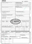 Bluering CMR nemzetközi fuvarlevél A4, 6lapos garnitúra B. CMR/6 10 db/csomag