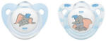 Nuk Suzeta Nuk Disney Dumbo Silicon M3 Bleu 18-36 luni