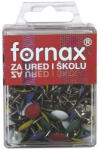 Fornax Rajzszeg BC-22 színes műanyag dobozban Fornax 2 db/csomag (A-022)