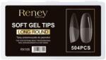 Reney Cosmetics Tipsuri pentru unghii, acril, transparent, 504 buc. - Reney Cosmetics RX-105 504 buc